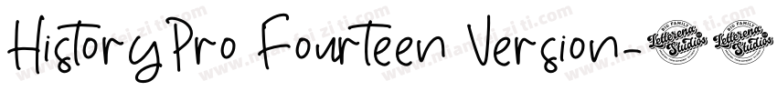 HistoryPro Fourteen Version字体转换